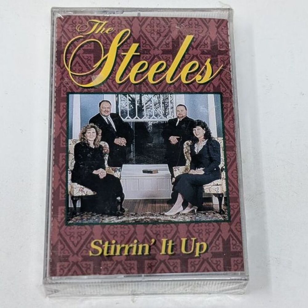 The Steeles Stirrin'‎ It Up Southern Gospel Music Cassette Tape Christian NEW